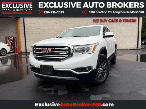 White 2018 GMC Acadia SLT-1