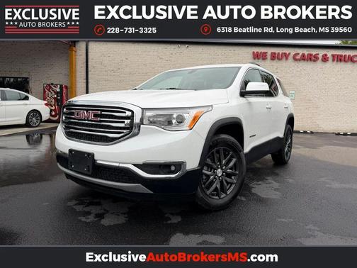 White 2018 GMC Acadia SLT-1