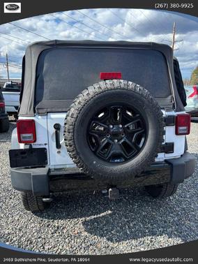 Bright White Clearcoat 2014 Jeep Wrangler Sport