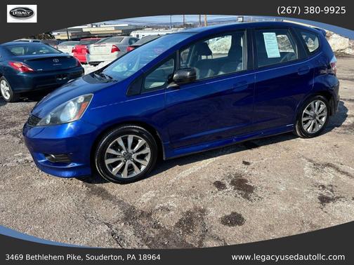 Blue 2012 Honda Fit Sport