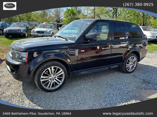 Santorini Black 2010 Land Rover Range Rover Sport HSE