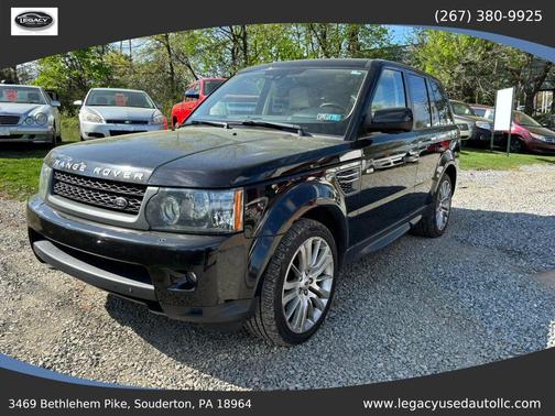 Santorini Black 2010 Land Rover Range Rover Sport HSE