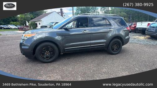 Gray 2015 Ford Explorer XLT