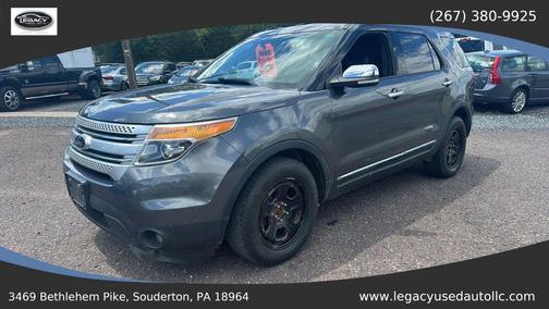 Gray 2015 Ford Explorer XLT