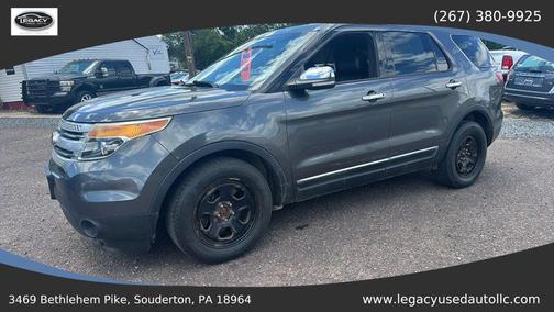 Gray 2015 Ford Explorer XLT