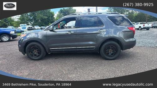 Gray 2015 Ford Explorer XLT