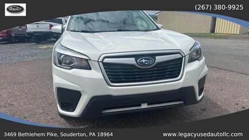 White 2020 Subaru Forester Sport