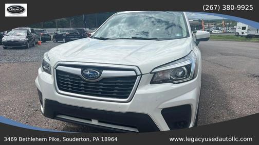 White 2020 Subaru Forester Sport