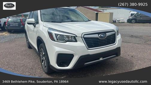 White 2020 Subaru Forester Sport