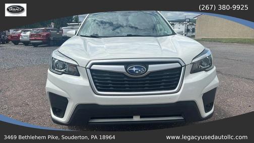 White 2020 Subaru Forester Sport