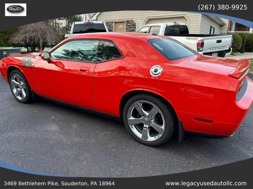 Orange 2009 Dodge Challenger R/T