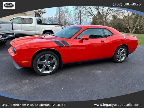 Orange 2009 Dodge Challenger R/T