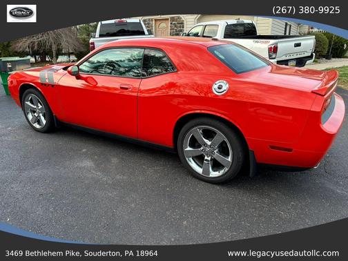 Orange 2009 Dodge Challenger R/T