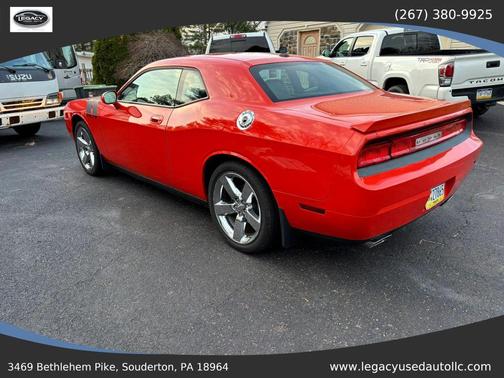Orange 2009 Dodge Challenger R/T