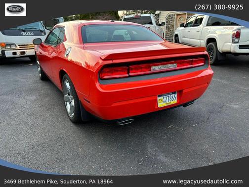Orange 2009 Dodge Challenger R/T