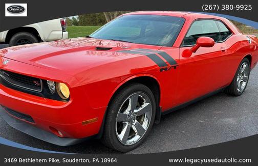 Orange 2009 Dodge Challenger R/T