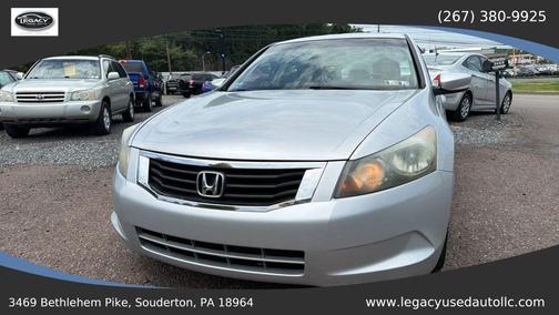 Silver 2009 Honda Accord EX-L