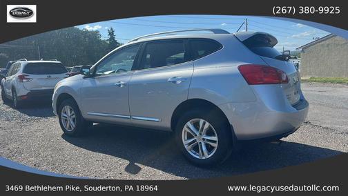 Brilliant Silver 2015 Nissan Rogue Select S