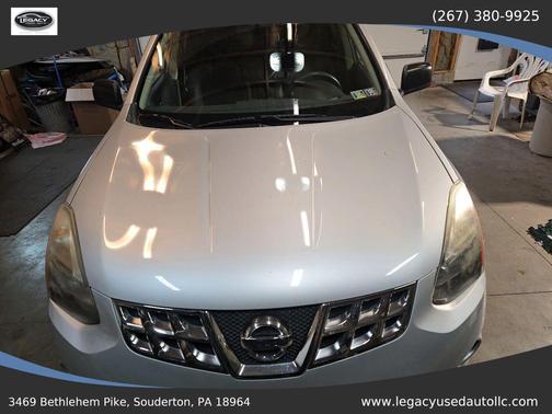 Silver 2015 Nissan Rogue Select S