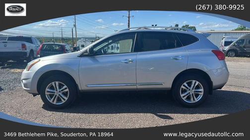 Brilliant Silver 2015 Nissan Rogue Select S