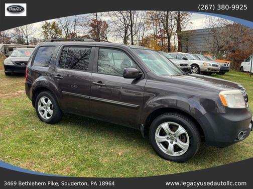Brown 2012 Honda Pilot EX-L