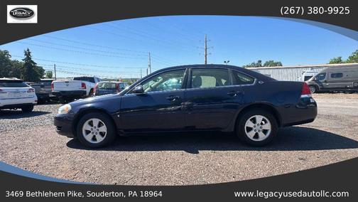 Blue 2007 Chevrolet Impala LT