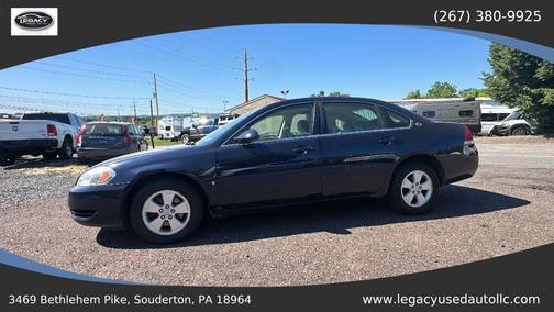 Blue 2007 Chevrolet Impala LT