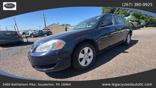 Blue 2007 Chevrolet Impala LT
