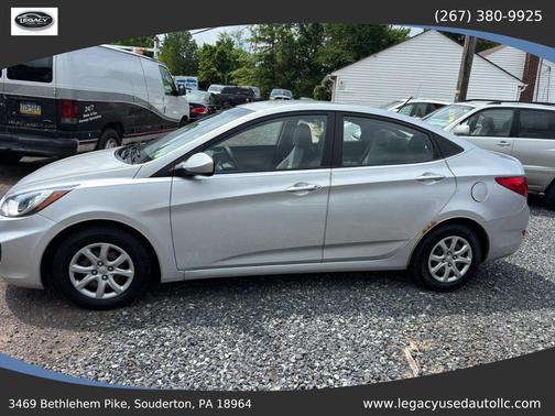 Ironman Silver 2012 Hyundai Accent SE