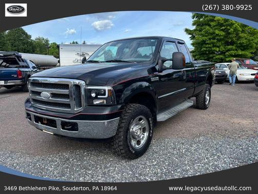 Black Clearcoat 2006 Ford F-350 XLT