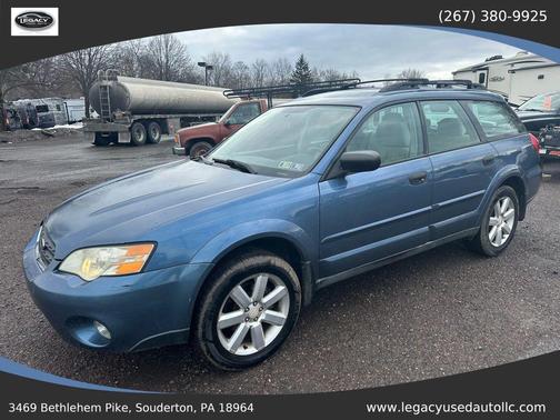Blue 2006 Subaru Outback 2.5 i