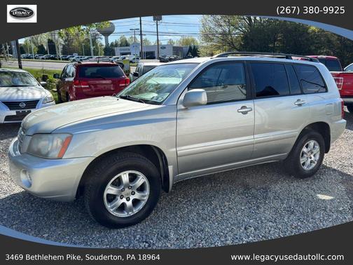 Millennium Silver Metallic 2002 Toyota Highlander Base