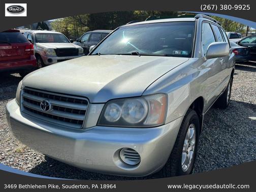 Millennium Silver Metallic 2002 Toyota Highlander Base
