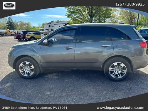 Silver 2007 Acura MDX Sport