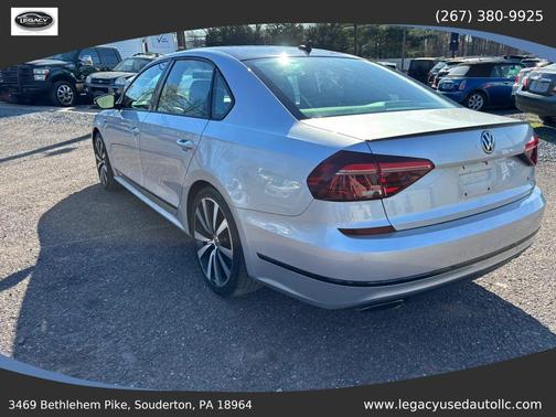Reflex Silver Metallic w/Black Roof 2018 Volkswagen Passat 3.6L V6 GT