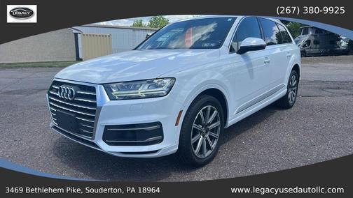 White 2018 Audi Q7 3.0T Premium Plus