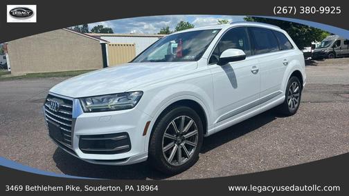 White 2018 Audi Q7 3.0T Premium Plus