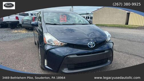 Galactic Aqua Metallic 2017 Toyota Prius v Four