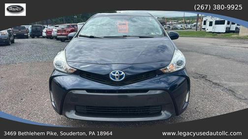 Galactic Aqua Metallic 2017 Toyota Prius v Four