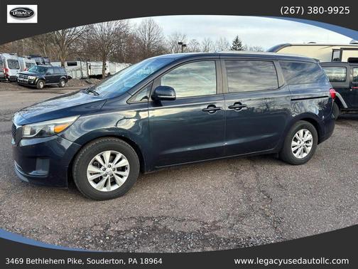 Blue 2015 Kia Sedona LX
