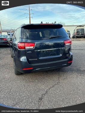 Blue 2015 Kia Sedona LX