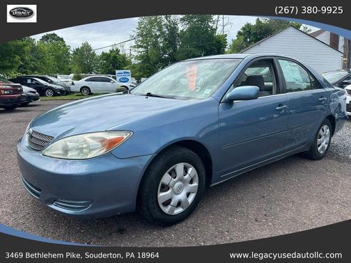 Blue 2003 Toyota Camry LE