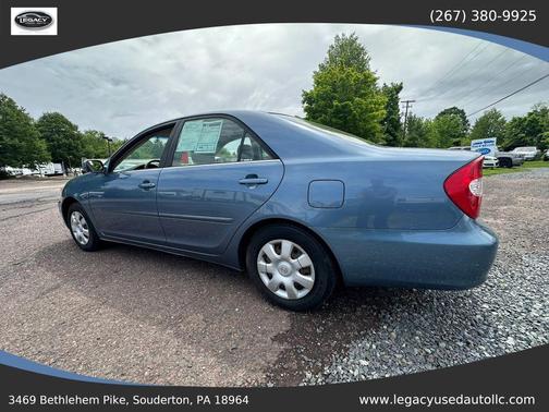 Blue 2003 Toyota Camry LE