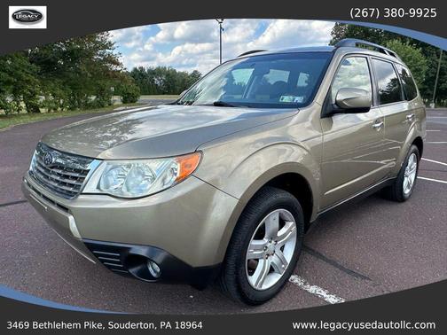 Gold 2009 Subaru Forester 2.5 X Limited