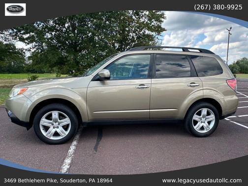 Gold 2009 Subaru Forester 2.5 X Limited