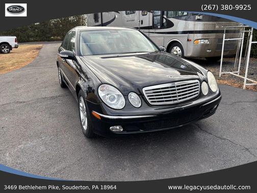 Black 2003 Mercedes-Benz E-Class E 320 Sedan 4D