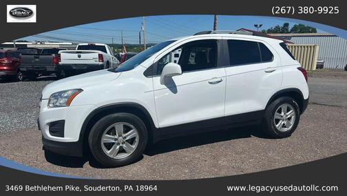 White 2016 Chevrolet Trax LT