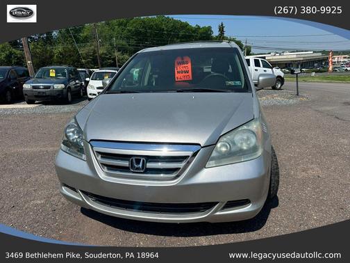 Gray 2005 Honda Odyssey EX-L