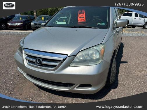 Gray 2005 Honda Odyssey EX-L