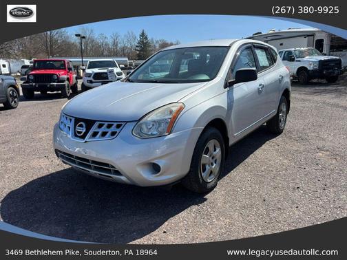 Brilliant Silver 2011 Nissan Rogue S